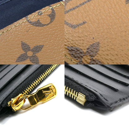 LOUIS VUITTON ルイ・ヴィトン スリムパース 長財布 モノグラムリバース M80390 ICチップ レディース【中古】
