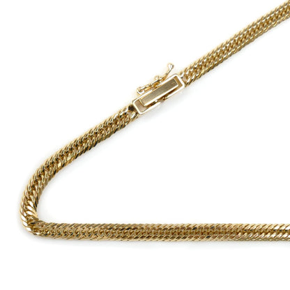 K18YG イエローゴールド ネックレス 喜平12面トリプルカット 12.6g 50cm メンズ【中古】