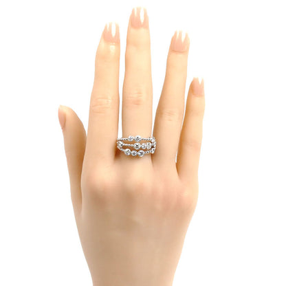 K18WG ホワイトゴールド リング・指輪 ダイヤモンド1.00ct 13号 6.3g レディース【中古】【美品】