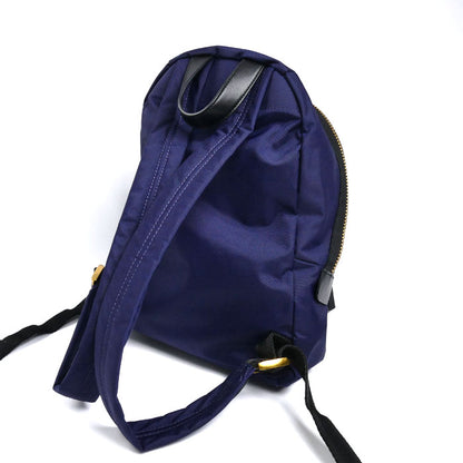 MARC JACOBS マークジェイコブス ナイロン バイカー ミニ バックパック リュック・デイパック ネイビー M0012702 レディース【中古】