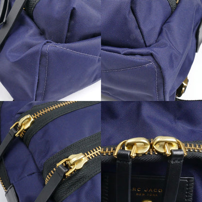 MARC JACOBS マークジェイコブス ナイロン バイカー ミニ バックパック リュック・デイパック ネイビー M0012702 レディース【中古】