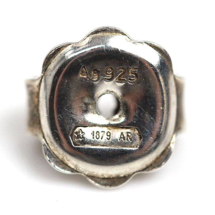 GUCCI グッチ シルバー925 エナメル インターロッキングG ハート エナメル ピアス 645547 3.1g レディース【中古】