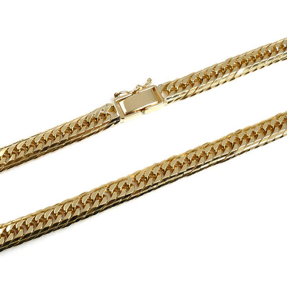 K18YG イエローゴールド ネックレス 喜平14面トリプルカット 40.6g 50cm メンズ【中古】