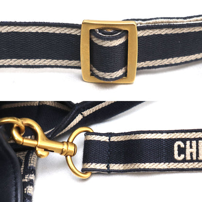 Dior ディオール ブックトート ミディアム オブリーク トートバッグ ネイビー M1324CZBB_M928 レディース【中古】