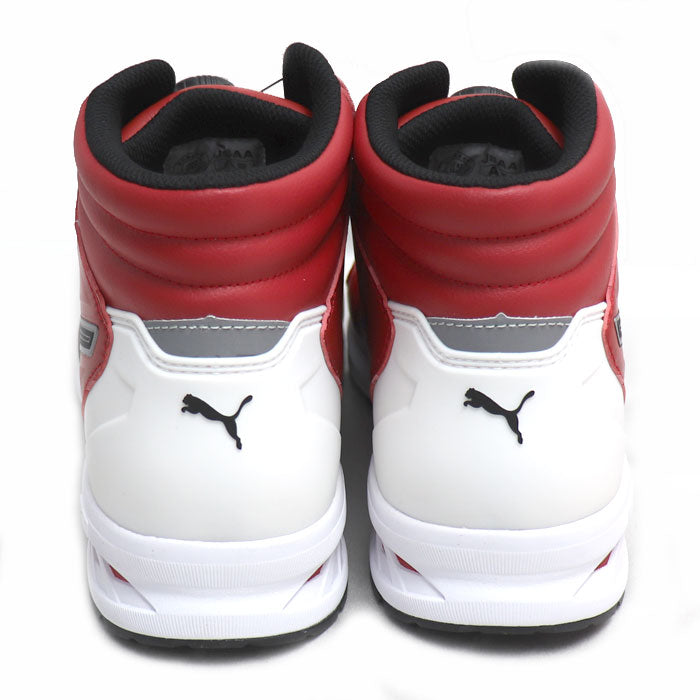 PUMA プーマ ライダー2.0 安全靴 レッド ブラック 63.358.0 
28cm DISC MID ミドルカット ダイヤル式 JSAA規格 安全靴 メンズ【未使用】【買取品】