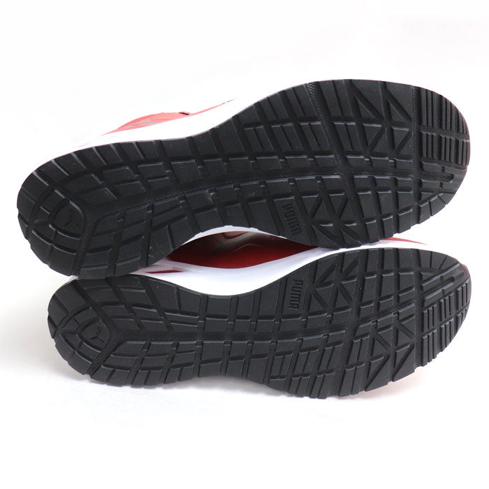 PUMA プーマ ライダー2.0 安全靴 レッド ブラック 63.358.0 
28cm DISC MID ミドルカット ダイヤル式 JSAA規格 安全靴 メンズ【未使用】【買取品】