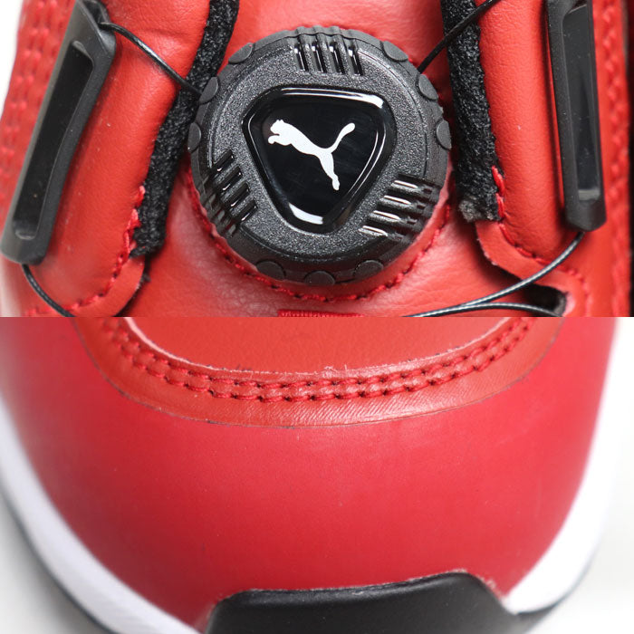 PUMA プーマ ライダー2.0 安全靴 レッド ブラック 63.358.0 
27cm DISC MID ミドルカット ダイヤル式 JSAA規格 安全靴 メンズ【未使用】【買取品】