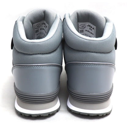 NEW BALANCE ニューバランス ハイカット ポーツマス グレー イエロー PO-885 
27cm JSAA規格 安全靴 メンズ【未使用】【買取品】