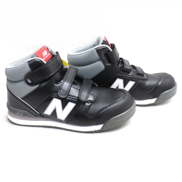 NEW BALANCE ニューバランス ハイカット ポーツマス 安全靴 ブラック ホワイト PO-221 
27cm JSAA規格 安全靴 メンズ【未使用】【買取品】