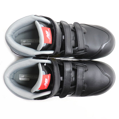 NEW BALANCE ニューバランス ハイカット ポーツマス 安全靴 ブラック ホワイト PO-221 
27cm JSAA規格 安全靴 メンズ【未使用】【買取品】