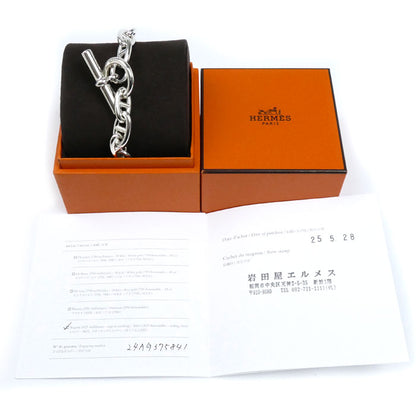 HERMES エルメス シルバー925 シェーヌダンクル GM ブレスレット 84.9g 16コマ メンズ【中古】【極美品】