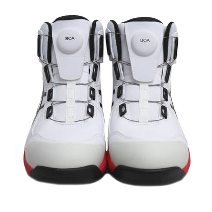 asics アシックス WINJOB CP304 BOA 安全靴 ホワイト レッド 1271A030-100 
27cm ハイカット JSAA規格 安全靴 メンズ【未使用】【買取品】