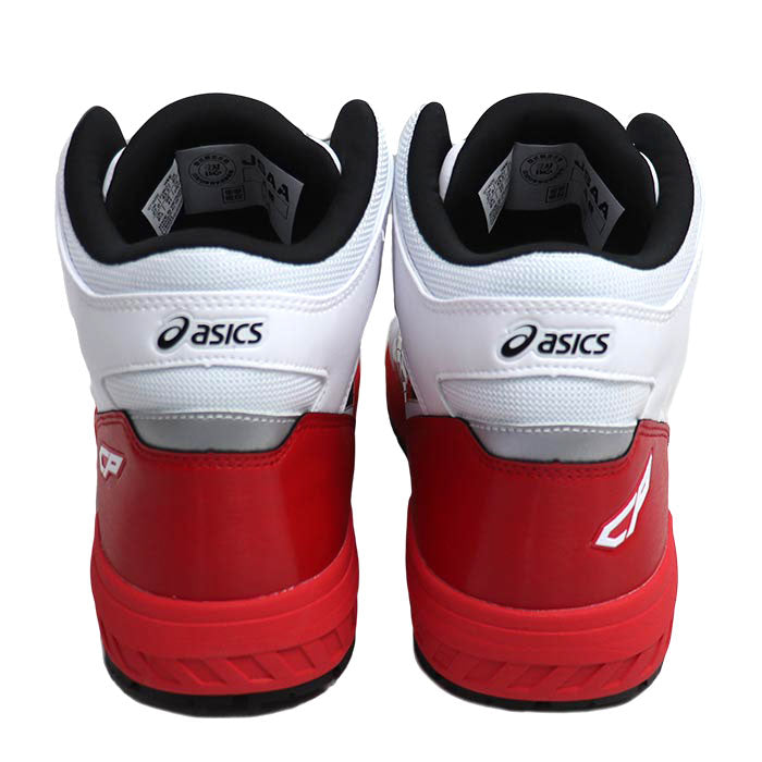 asics アシックス WINJOB CP304 BOA 安全靴 ホワイト レッド 1271A030-100 
27cm ハイカット JSAA規格 安全靴 メンズ【未使用】【買取品】