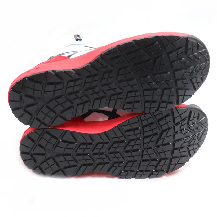 asics アシックス WINJOB CP304 BOA 安全靴 ホワイト レッド 1271A030-100 
27cm ハイカット JSAA規格 安全靴 メンズ【未使用】【買取品】