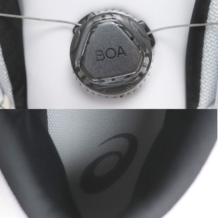 asics アシックス WINJOB CP304 BOA 安全靴 ホワイト レッド 1271A030-100 
27cm ハイカット JSAA規格 安全靴 メンズ【未使用】【買取品】