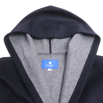 CREST BRIDGE BLUE LABEL コート ネイビー グレー 55F80-462-29 38 レディース【中古】