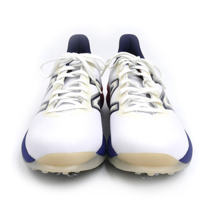 NEW BALANCE ニューバランス ソフトスパイク ゴルフシューズ ホワイト ネイビー レッド UG2500T3 
26cm【中古】【美品】