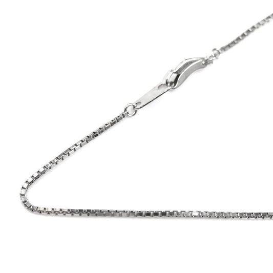 Pt850プラチナ ネックレス ベネチアン 5.4g 43cm レディース【中古】