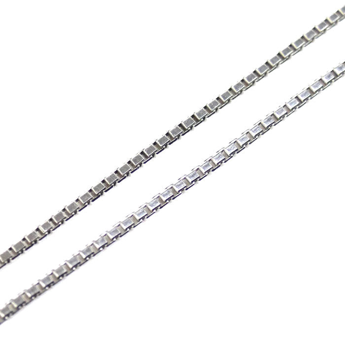 Pt850プラチナ ネックレス ベネチアン 5.4g 43cm レディース【中古】