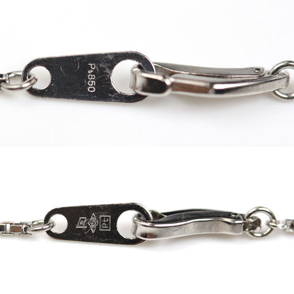 Pt850プラチナ ネックレス ベネチアン 5.4g 43cm レディース【中古】