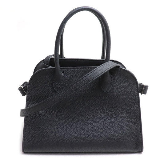 THE ROW Soft Margaux 10 2Wayショルダーバッグ ブラック W1190L133BLPL レディース【中古】【美品】