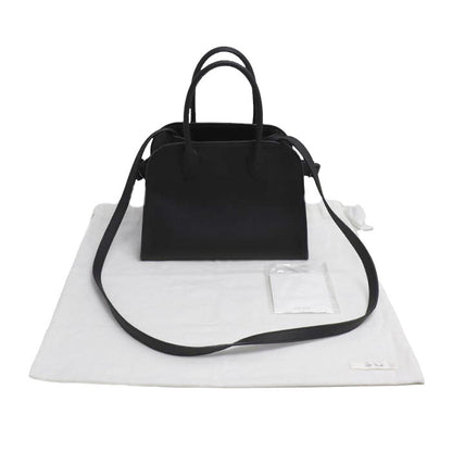 THE ROW Soft Margaux 10 2Wayショルダーバッグ ブラック W1190L133BLPL レディース【中古】【美品】