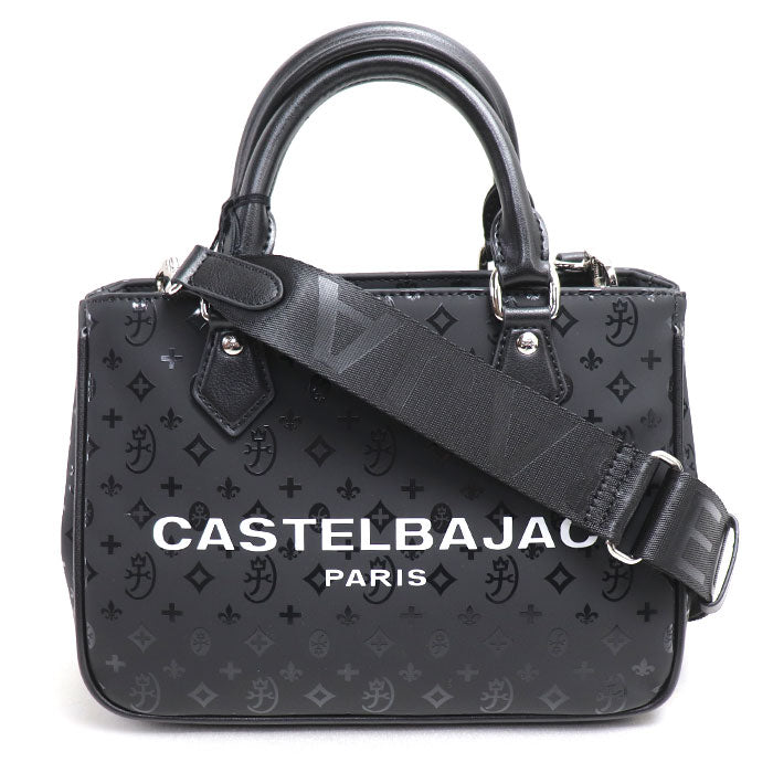 JC de CASTELBAJAC カステルバジャック ボヌール トート　 2Wayショルダーバッグ ブラック 043521 レディース【未使用】【買取品】
