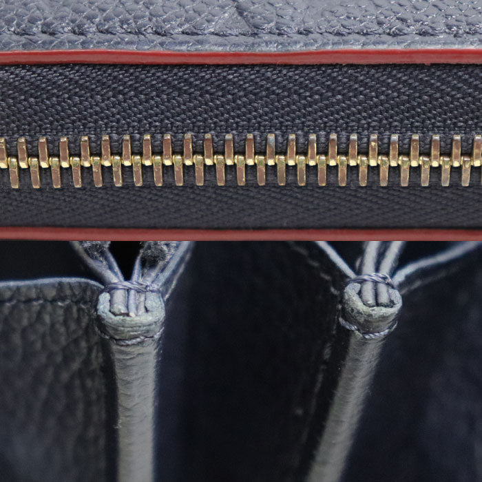 LOUIS VUITTON ルイ・ヴィトン ジッピーウォレット 長財布 アンプラント マリーヌルージュ M62121 SP2159 レディース【中古】