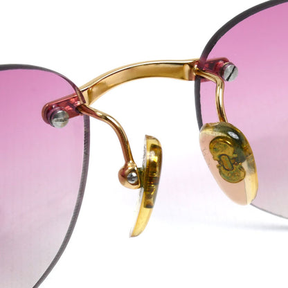 Salvatore Ferragamo サルヴァトーレフェラガモ サングラス ピンク レディース 1047 509/58 64□18 115【中古】