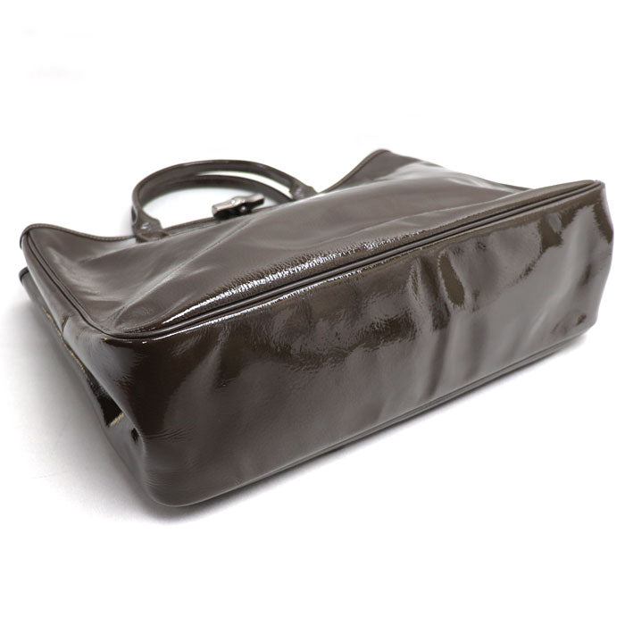Longchamp ロンシャン ロゾ トートバッグ ブラウン レディース【中古】