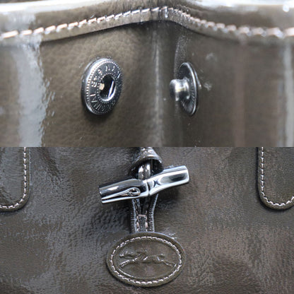 Longchamp ロンシャン ロゾ トートバッグ ブラウン レディース【中古】