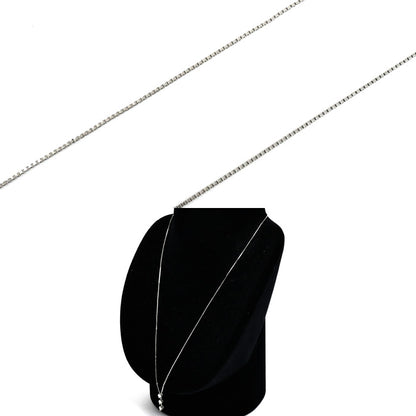Pt900/850 ネックレス ベネチアン ダイヤモンド0.32ct 3.5g ～47cm フリーチェーン レディース【中古】