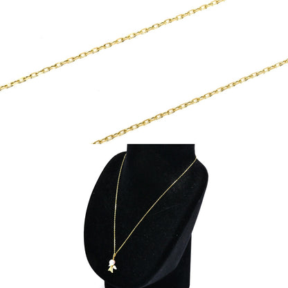 MIKIMOTO ミキモト K18YG/Pt950 パール ネックレス パール約6.6mm 3.7g 40cm レディース【中古】