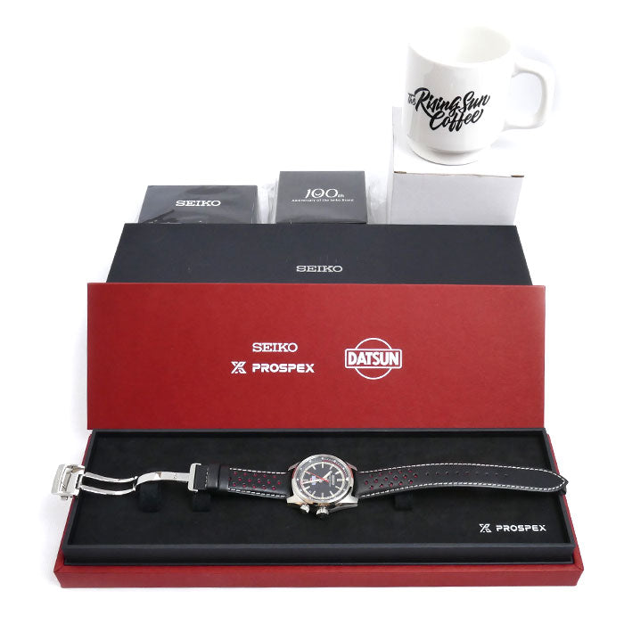 SEIKO セイコー プロスペックス メカニカル ダットサン 240Z コラボ 腕時計 自動巻き SBDC219/6R55-00M0 SPEEDTIMER ノベルティ付き メンズ【未使用】【買取品】