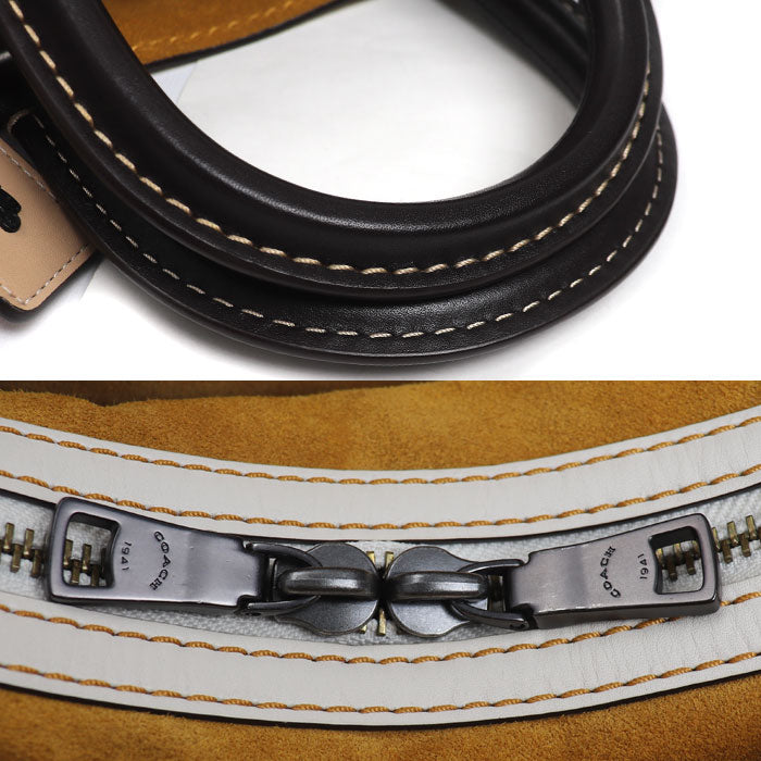 COACH コーチ ローグ 25 2Wayショルダーバッグ ベージュ 54536 レディース【中古】