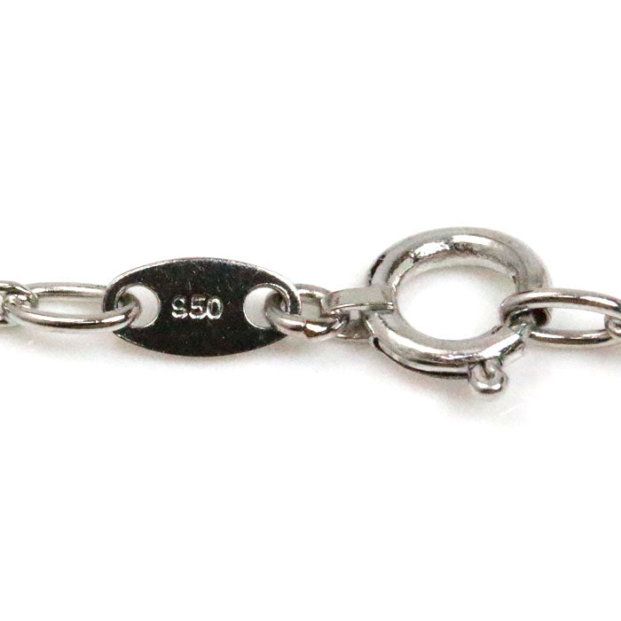 HCO 平和堂 Pt950プラチナ ネックレス ダイヤモンド1.178ct/0.28ct 6.2g 40cm レディース【中古】