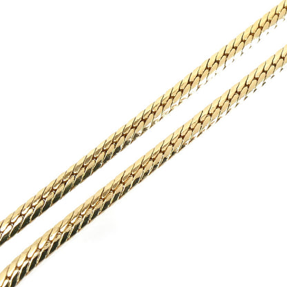 MIKIMOTO ミキモト K18YG イエローゴールド パール ネックレス アコヤパール約5.1～7.8mm ダイヤモンド 19.4g 40cm レディース【中古】