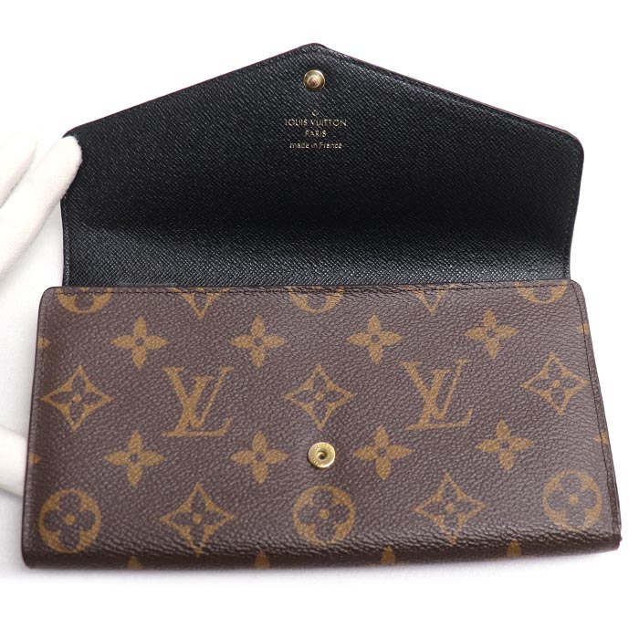 LOUIS VUITTON ルイ・ヴィトン ポルトフォイユサラ 長財布 ジャイアントリバース M80726 ICチップ レディース【中古】