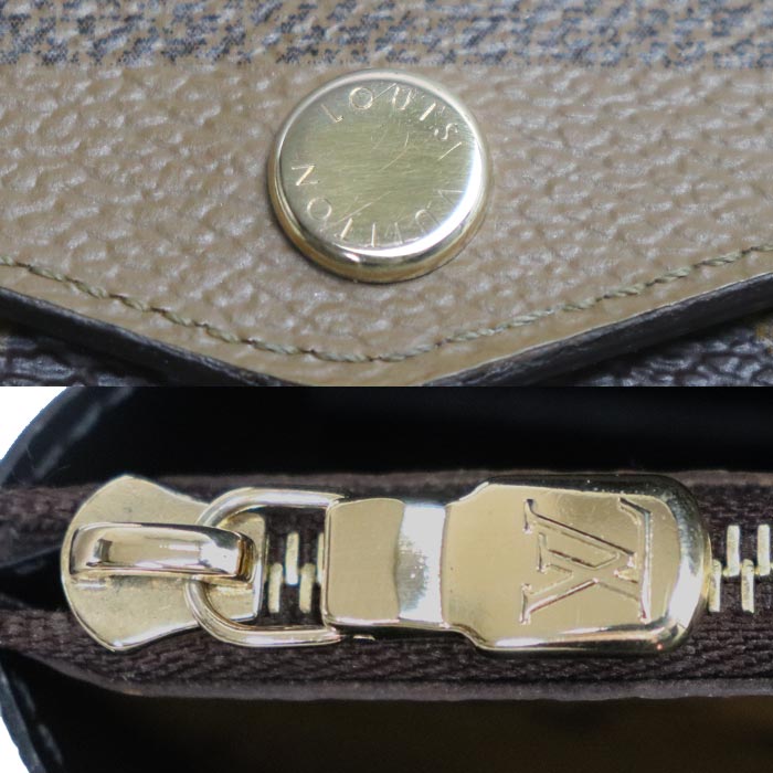 LOUIS VUITTON ルイ・ヴィトン ポルトフォイユサラ 長財布 ジャイアントリバース M80726 ICチップ レディース【中古】