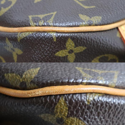 LOUIS VUITTON ルイ・ヴィトン ソミュール 30 ショルダーバッグ モノグラム ブラウン M42256 MB0023 レディース【中古】