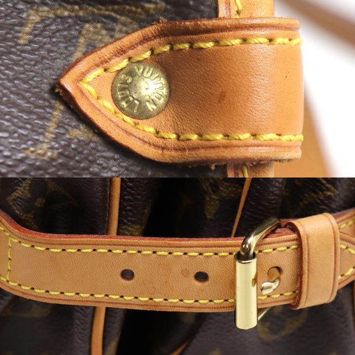 LOUIS VUITTON ルイ・ヴィトン ソミュール 30 ショルダーバッグ モノグラム ブラウン M42256 MB0023 レディース【中古】