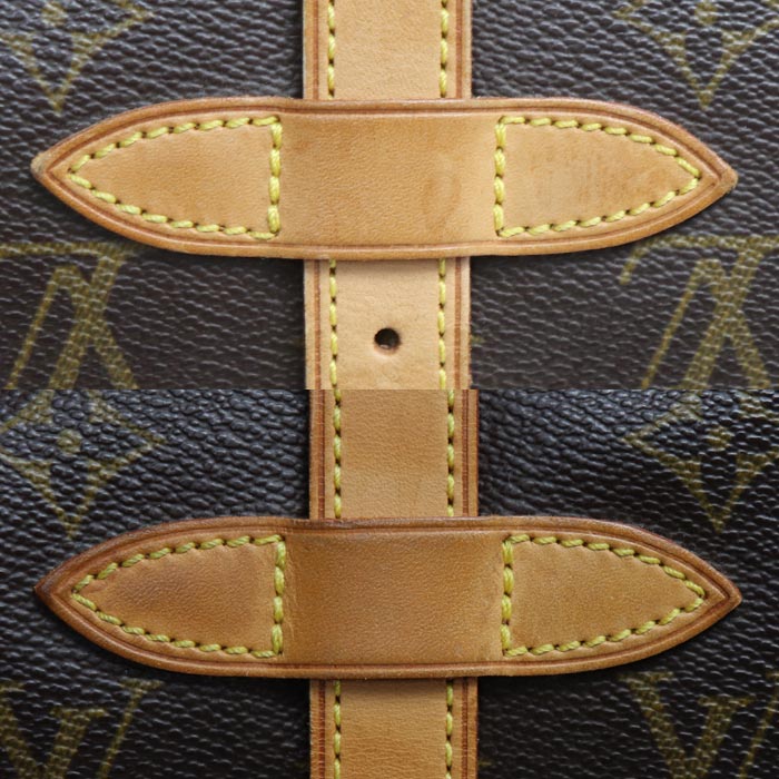 LOUIS VUITTON ルイ・ヴィトン ソミュール 30 ショルダーバッグ モノグラム ブラウン M42256 MB0023 レディース【中古】