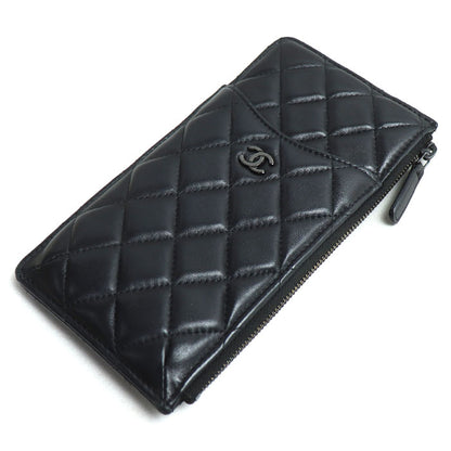 CHANEL シャネル カードケース フォン＆カードケース ブラック AP1652 レディース【中古】