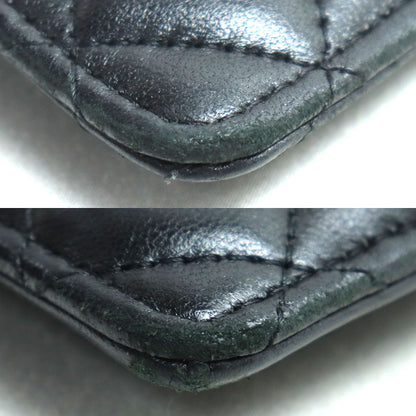 CHANEL シャネル カードケース フォン＆カードケース ブラック AP1652 レディース【中古】