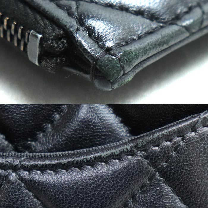 CHANEL シャネル カードケース フォン＆カードケース ブラック AP1652 レディース【中古】