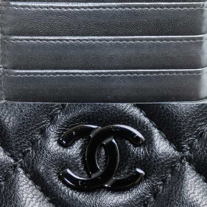 CHANEL シャネル カードケース フォン＆カードケース ブラック AP1652 レディース【中古】