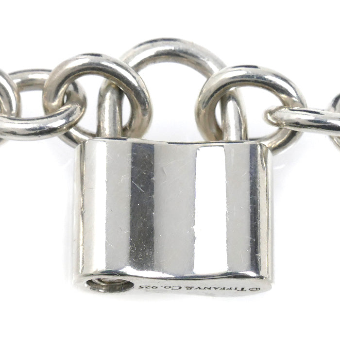 TIFFANY&Co. ティファニー シルバー925 1837 ロック ブレスレット 23.7g 17.5cm レディース【中古】