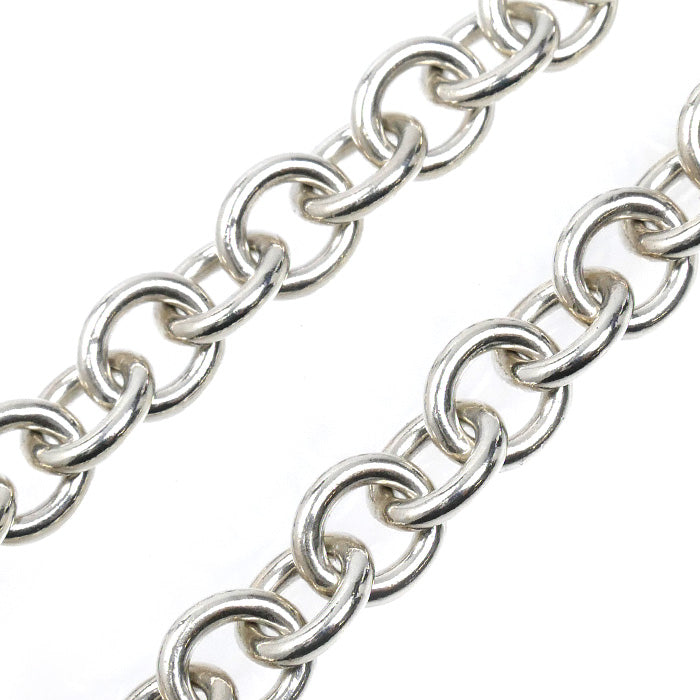 TIFFANY&Co. ティファニー シルバー925 1837 ロック ブレスレット 23.7g 17.5cm レディース【中古】