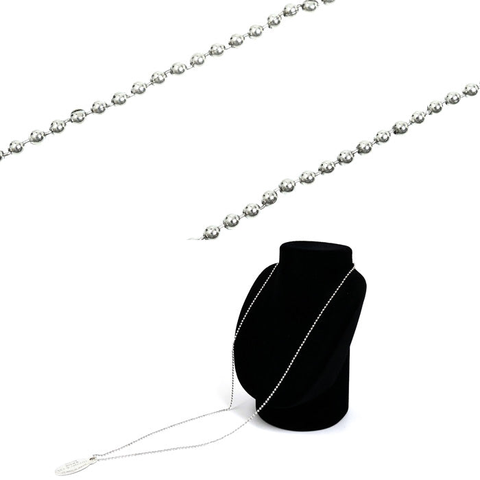 TIFFANY&Co. ティファニー シルバー925 リターントゥ オーバルタグ ネックレス 25.8g 85cm レディース【中古】