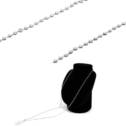 TIFFANY&Co. ティファニー シルバー925 リターントゥ オーバルタグ ネックレス 25.8g 85cm レディース【中古】